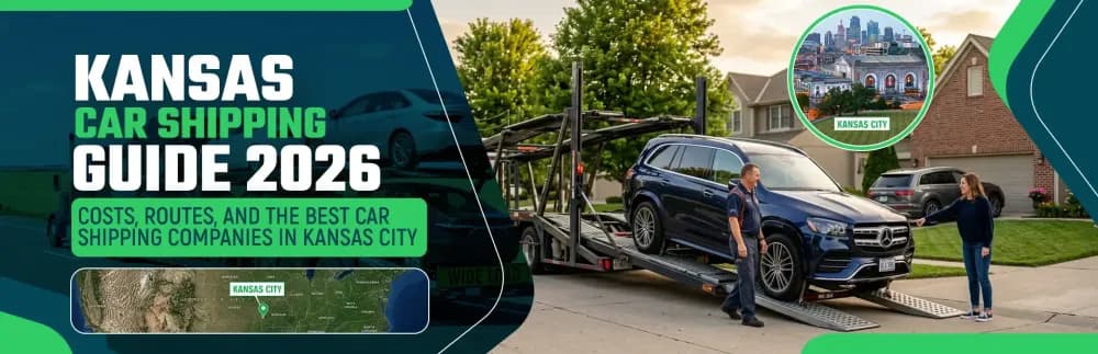Kansas Car Shipping 2026: Costs, Routes & Kansas City Carriers