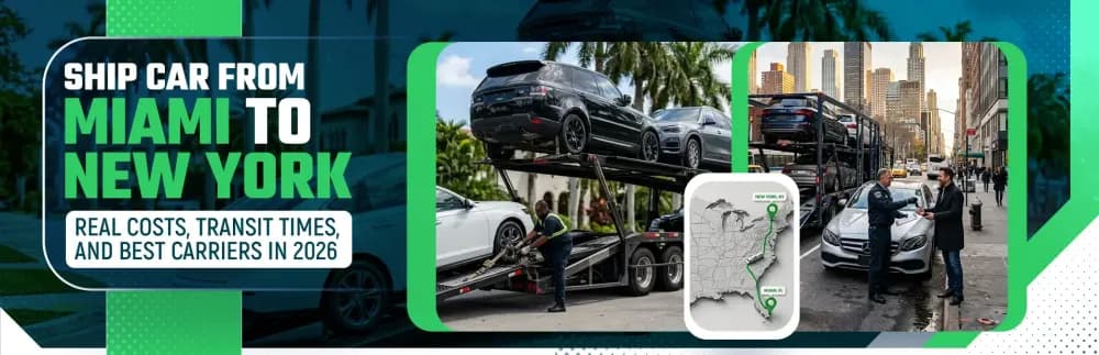Ship a Car From Miami to New York in 2026: Real Costs and Carriers