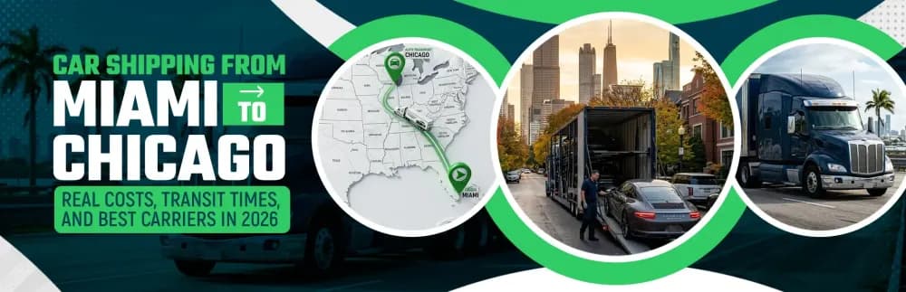 Miami to Chicago Car Shipping 2026: Cost and Transit Time
