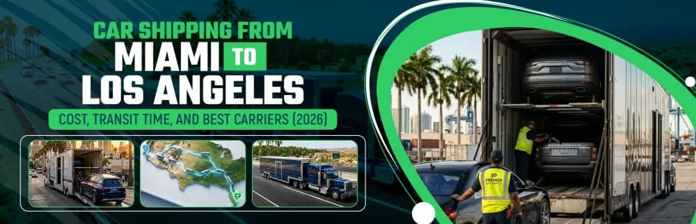 Miami to Los Angeles Car Shipping: 2026 Costs, Times & Carriers