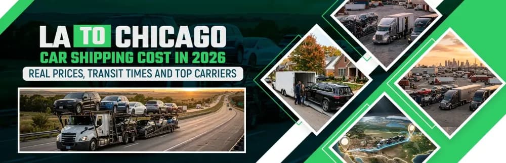 LA to Chicago Car Shipping Cost in 2026: Prices, Times & Carriers