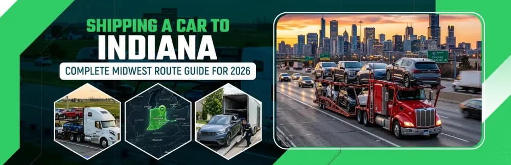 Car Shipping to Indiana 2026: Costs, Routes, and Best Companies