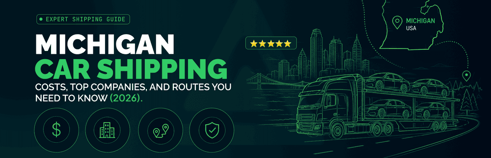 Michigan Car Shipping: Costs, Companies & Routes (2026)