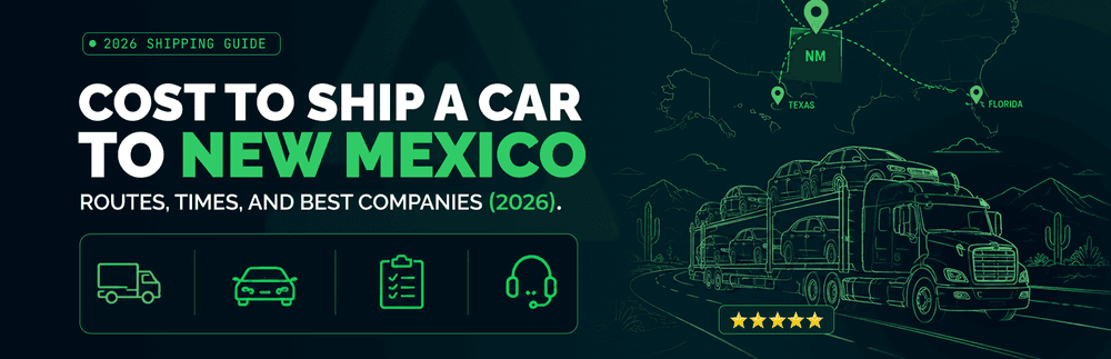 Cost to Ship a Car to New Mexico in 2026: Routes and Top Companies