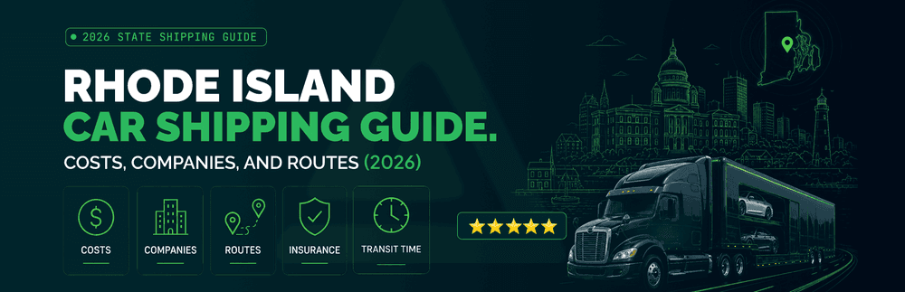 Rhode Island Car Shipping Cost 2026: Top Companies and Routes