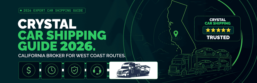 Crystal Car Shipping Review 2026: West Coast Broker