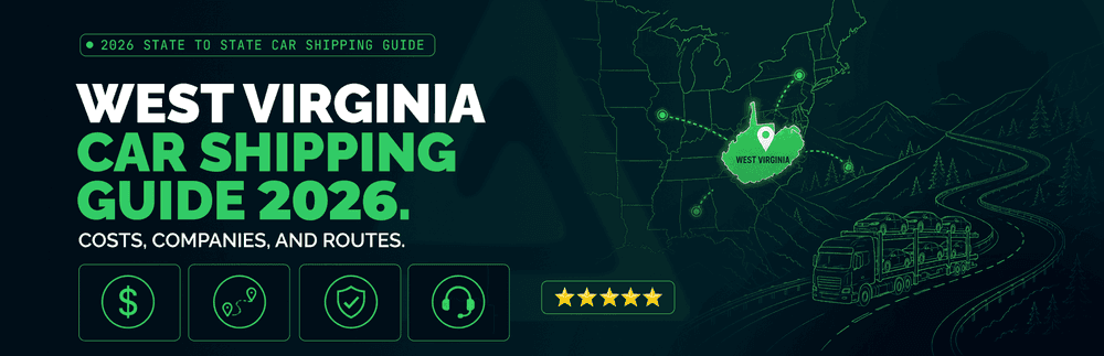 West Virginia Car Shipping in 2026: Mountain Routes and Real Prices