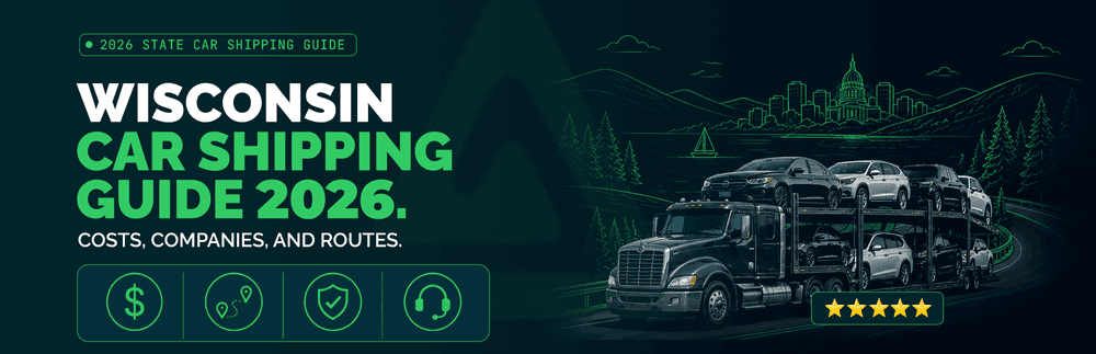 Wisconsin Car Shipping in 2026: Costs, Snowbird Routes & Carriers