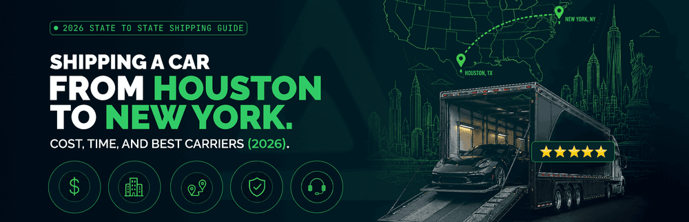 Houston to New York Car Shipping: 2026 Costs, Times & Carriers