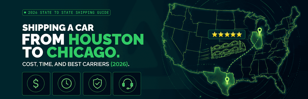 Houston to Chicago Car Shipping: 2026 Costs, Times & Carriers