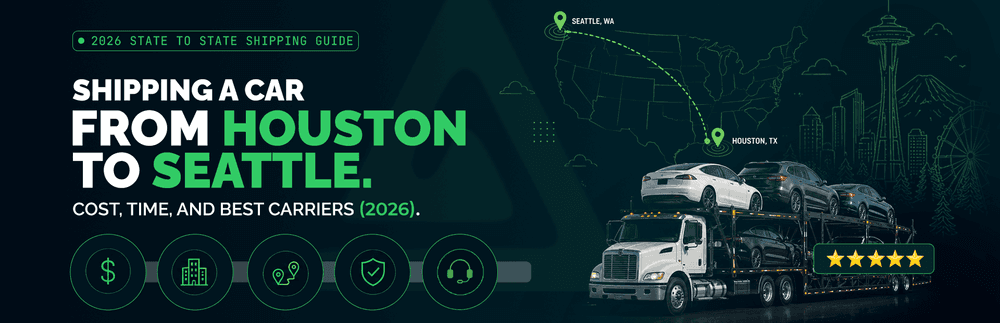 Houston to Seattle Car Shipping: What It Really Costs in 2026