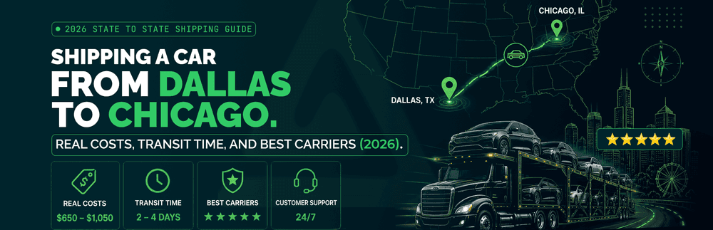 Dallas to Chicago Car Shipping: 2026 Costs and Transit Times