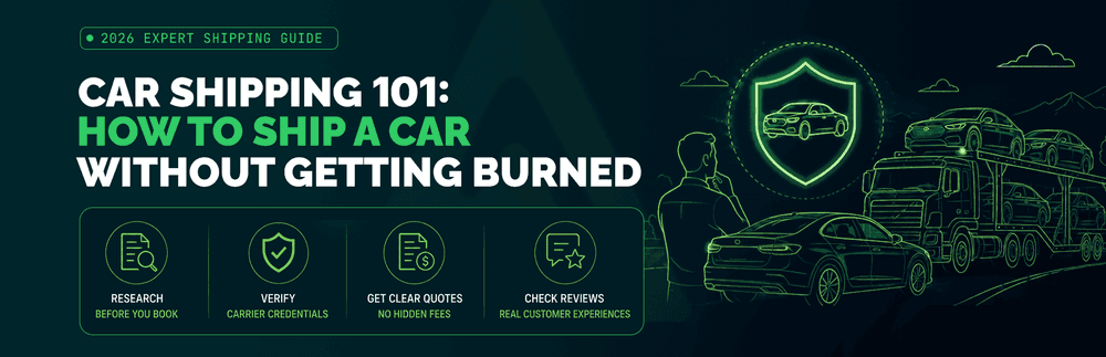 How to Avoid Common Auto Transport Scams in 2026