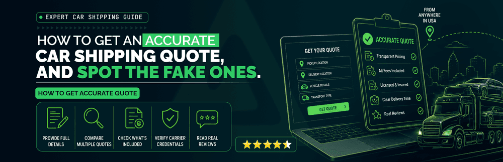 How to Get an Accurate Car Shipping Quote and Spot the Fakes (2026)