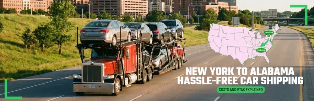 New York to Alabama Car Shipping: 5 Tips, Costs, and ETAs