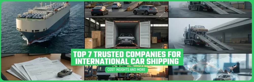 6 Trusted International Car Shipping Companies and Costs
