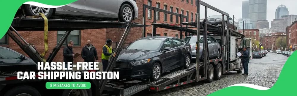 8 Common Mistakes to Avoid When Shipping a Car in Boston