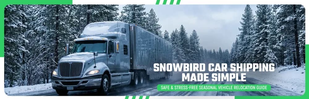 Snowbird Car Shipping: Moving Your Car for the Season